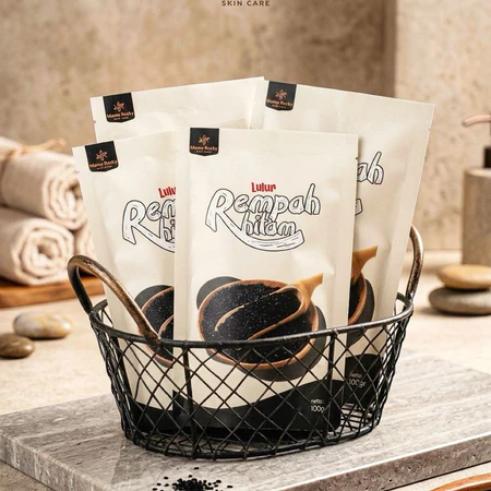 Rempah Hitam / Bedda Lotong premium whitening scrub